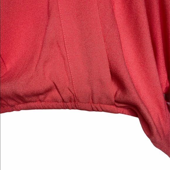 NWT Young Fabulous & Broke Tia Pink Wrap Blouse Sz XS - Picture 4 of 9